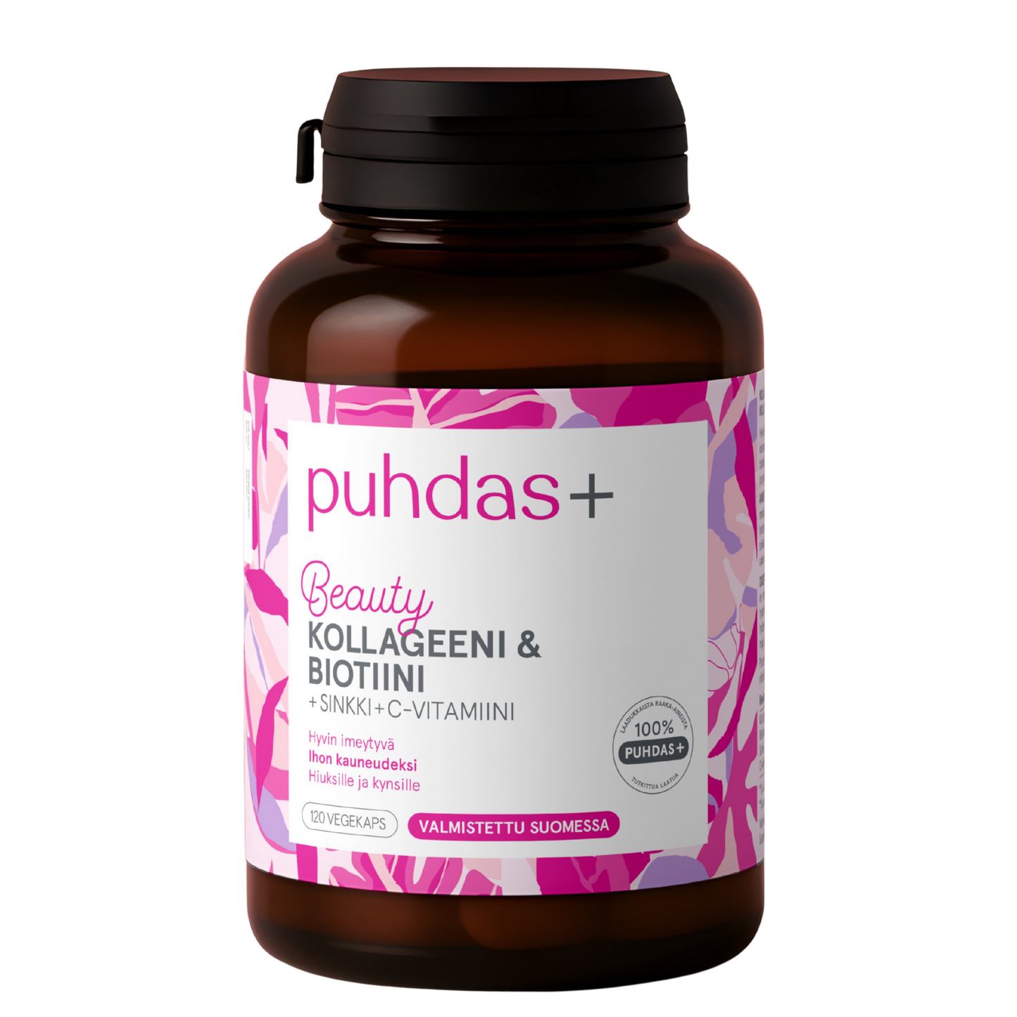 Collagen & Biotin Capsules | 120 Capsules | Marine Collagen with Biotin, Vitamin C & Zinc