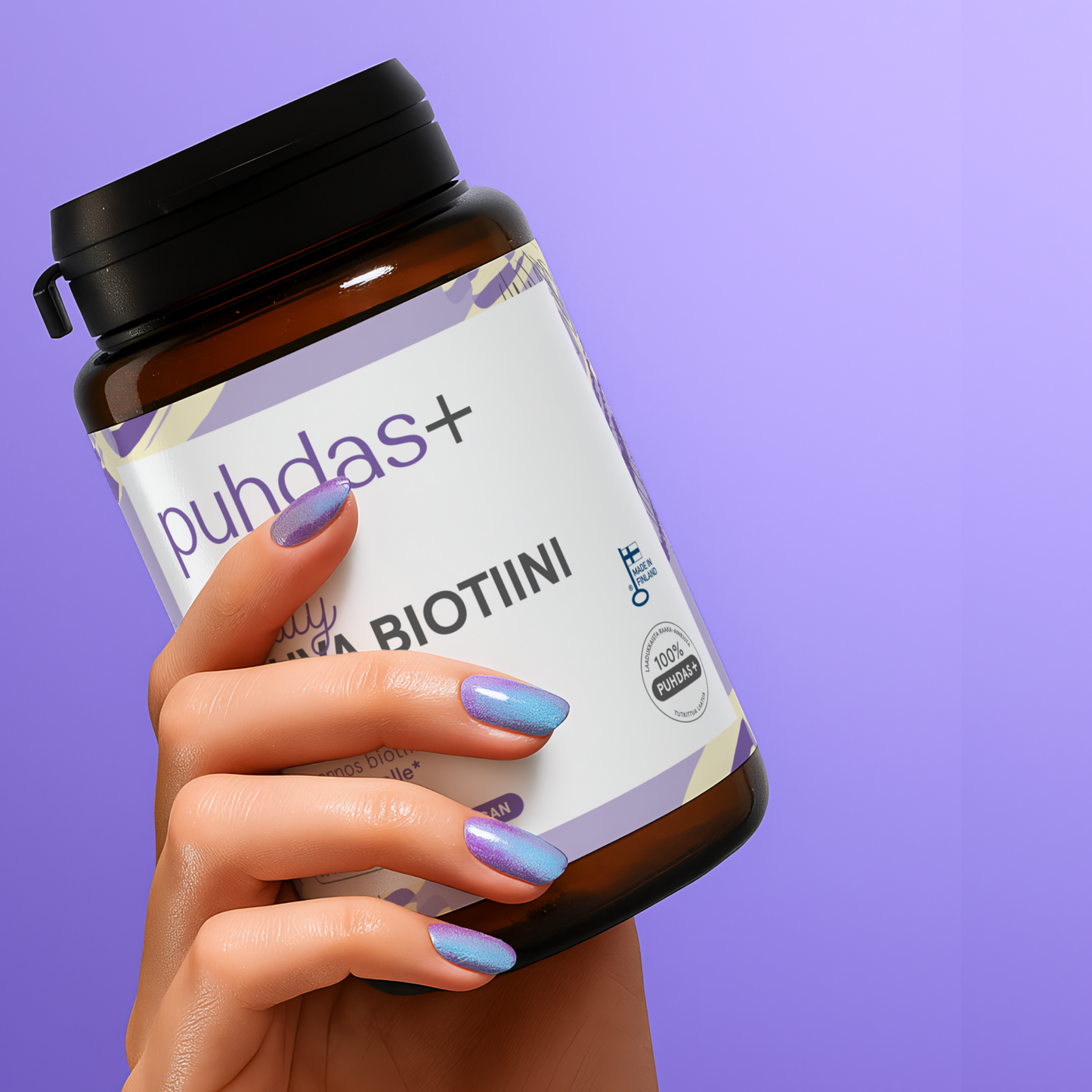 Strong Biotin 5,000 µg | High-Strength Biotin Capsules | 60 Vegan Capsules