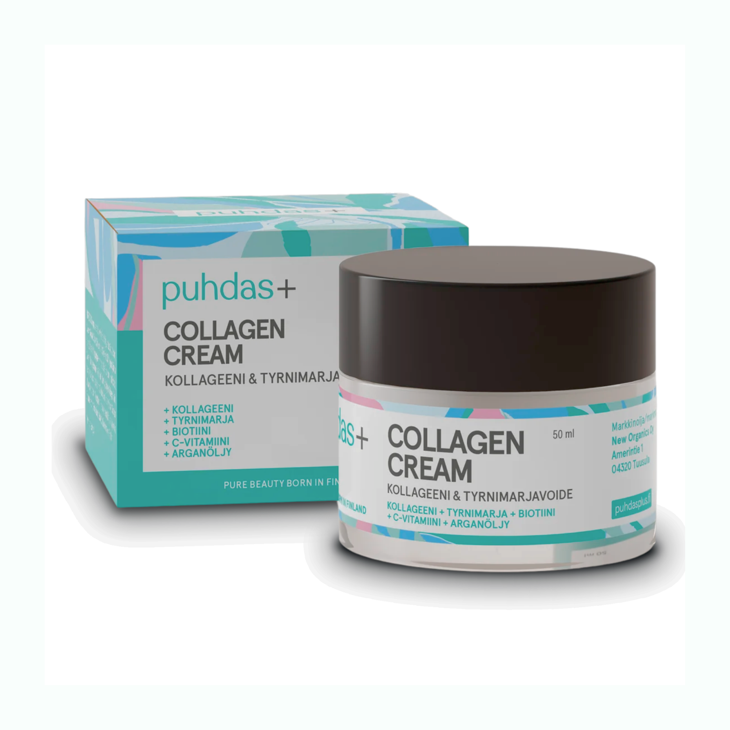 Collagen Face Cream | 50 ml | With Hydrolyzed Collagen, Vitamin C & Sea Buckthorn