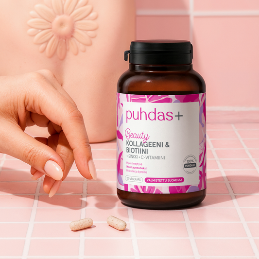 Collagen & Biotin Capsules | 120 Capsules | Marine Collagen with Biotin, Vitamin C & Zinc