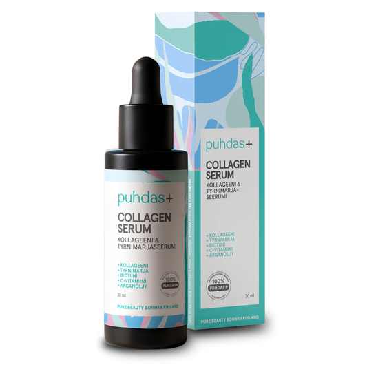 Collagen Face Serum | 30 ml | With Vitamin C, Sea Buckthorn & Biotin