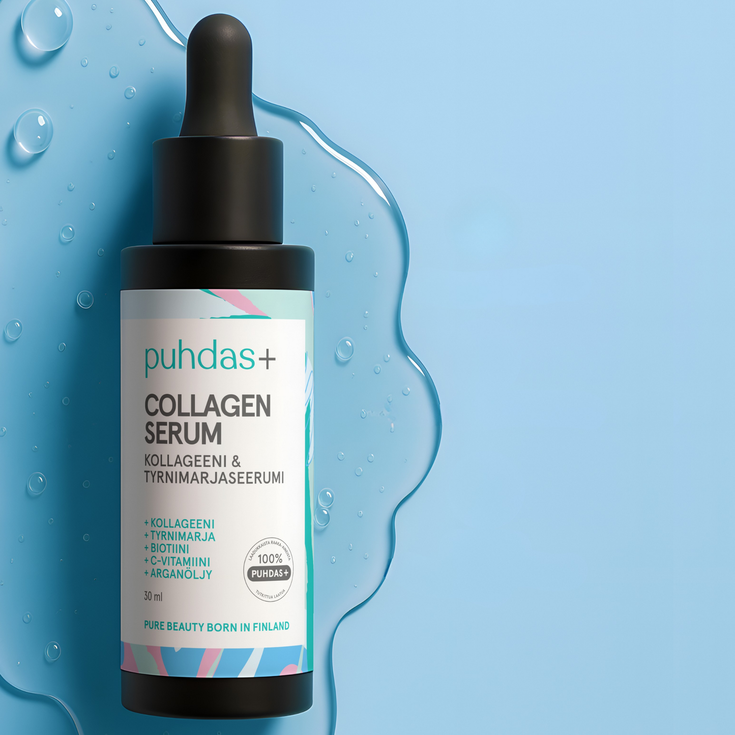 Collagen Face Serum | 30 ml | With Vitamin C, Sea Buckthorn & Biotin