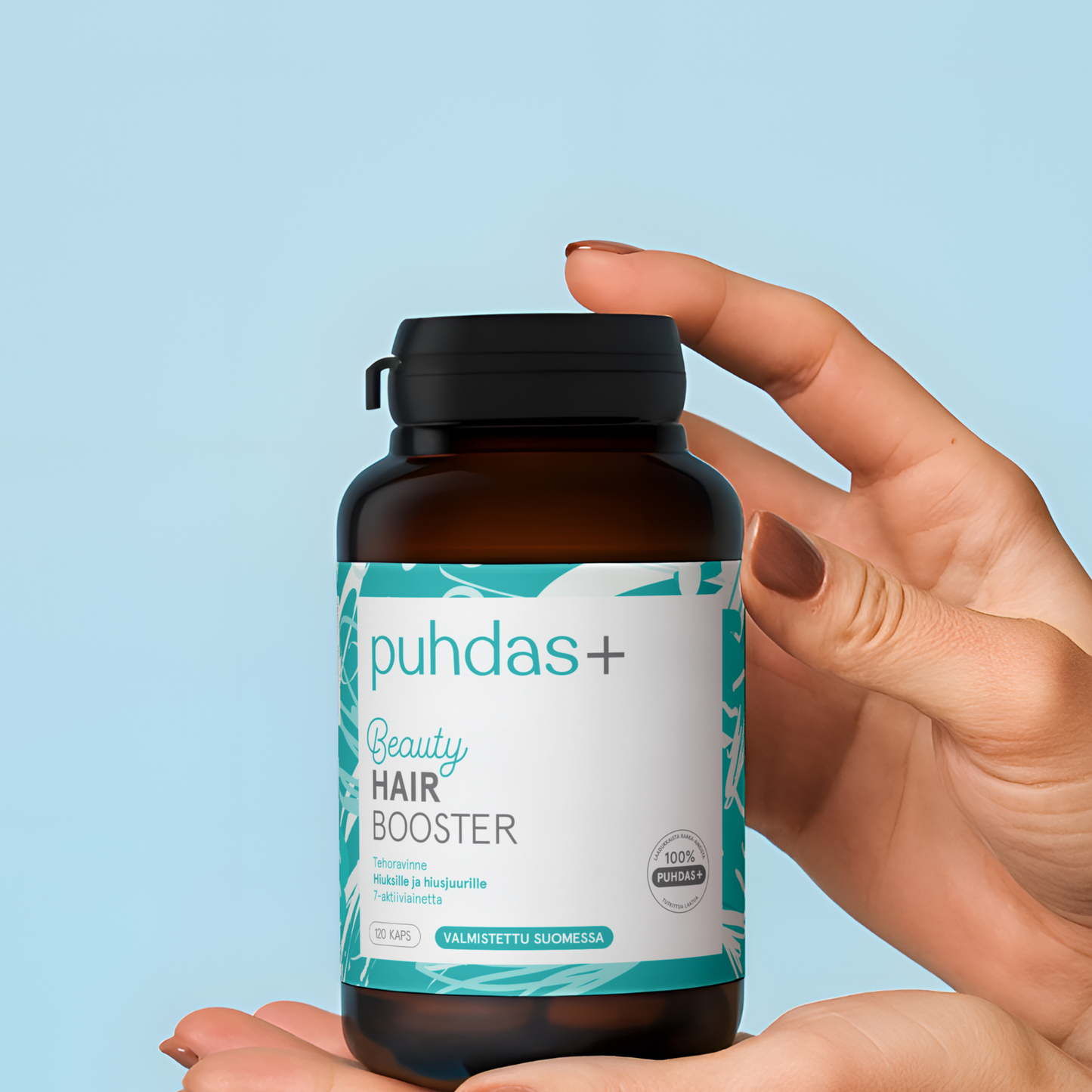 Hair Booster Capsules | High-Strength Hair Vitamin Complex | 120 Capsules