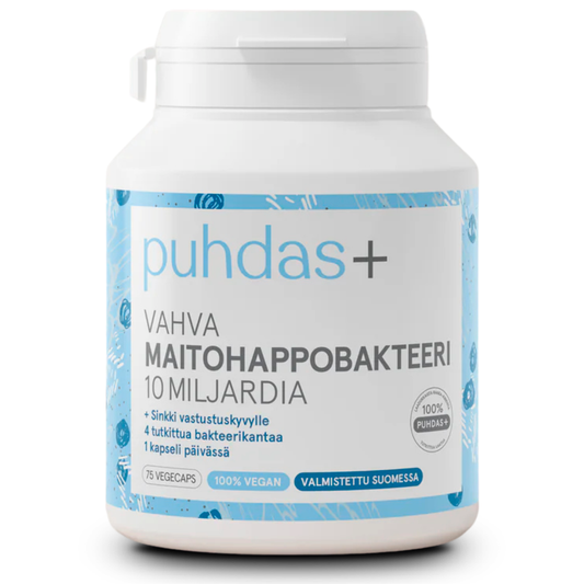 Strong Probiotics 10 Billion CFU | With Zinc | 75 Vegan Capsules