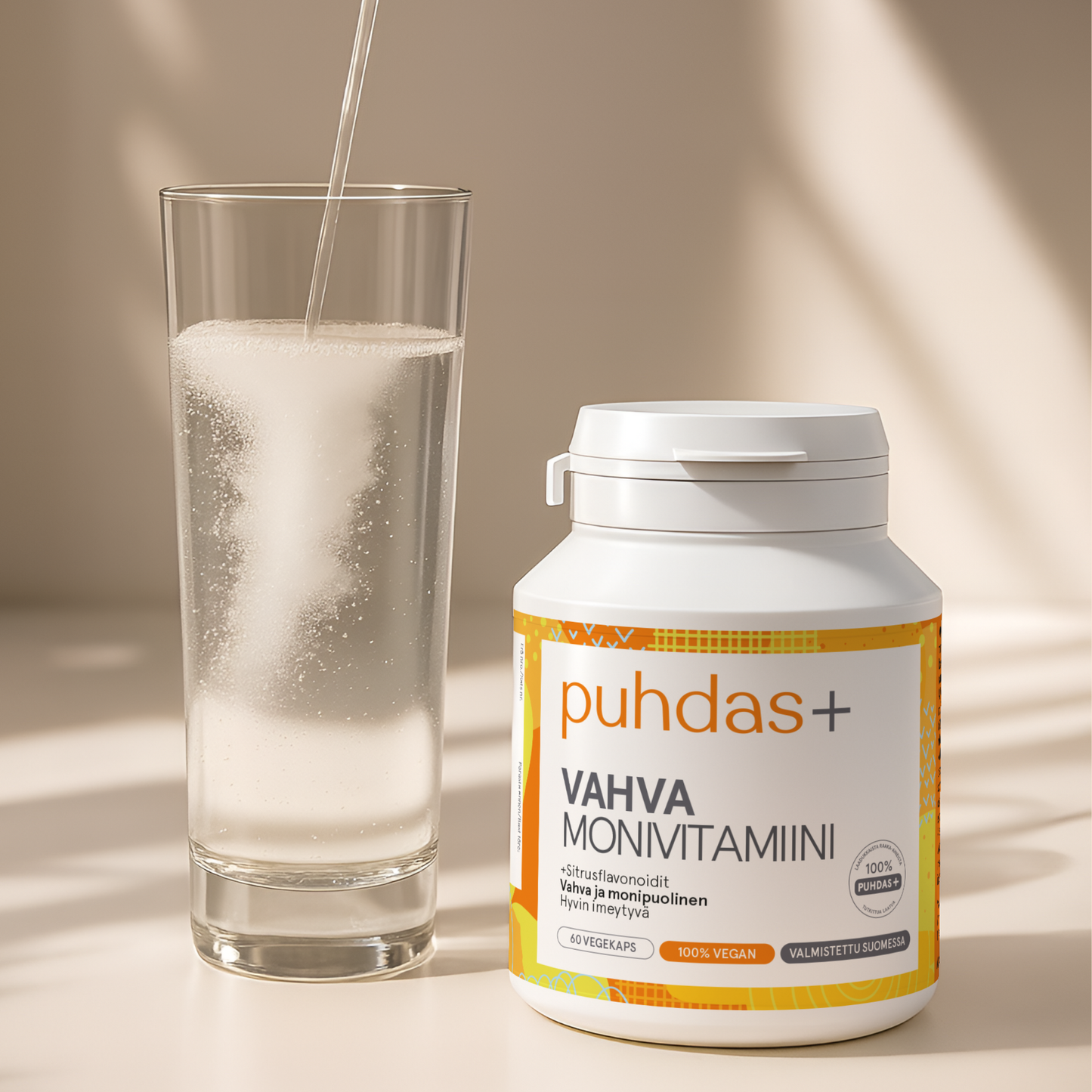 Strong Multivitamin A–Z | High-Strength Vitamins & Minerals | 60 Vegan Capsules