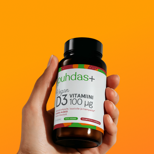 Vegan Vitamin D3 4000 IU | 100 µg | High-Strength Vitamin D3 from Lichen | 60 Capsules